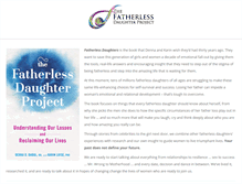 Tablet Screenshot of fatherlessdaughterproject.com